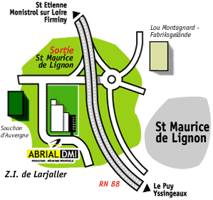 Zufahrtsplan